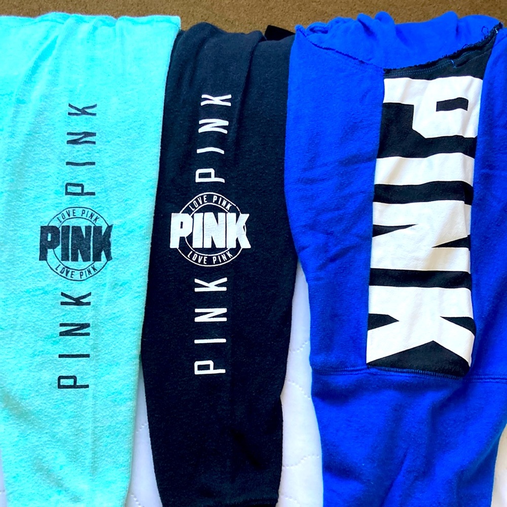A lot of 3 Victoria Secret Pink Sweatshirts